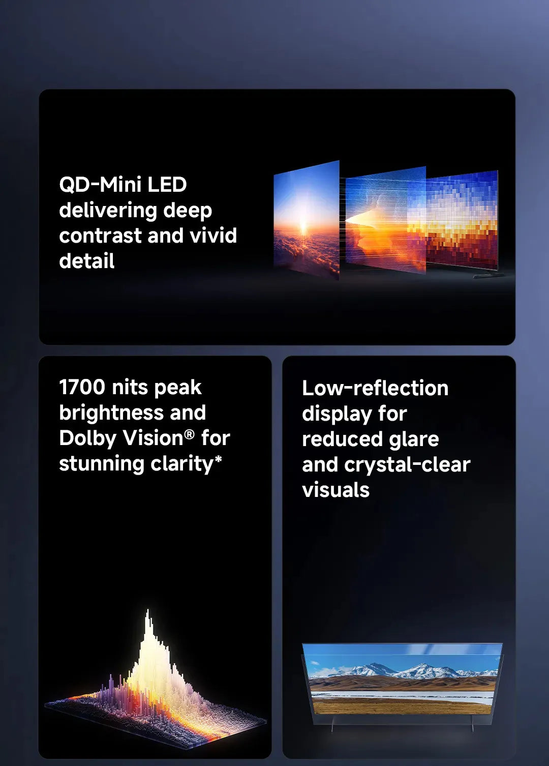 Xiaomi TV S Pro Mini LED Series 2026 | 55‘’/65‘’/75‘’ QD-Mini LED