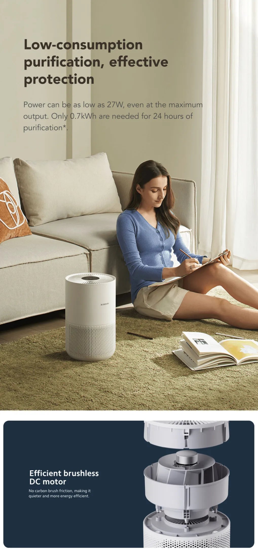 Xiaomi Smart Air Purifier 4 Compact