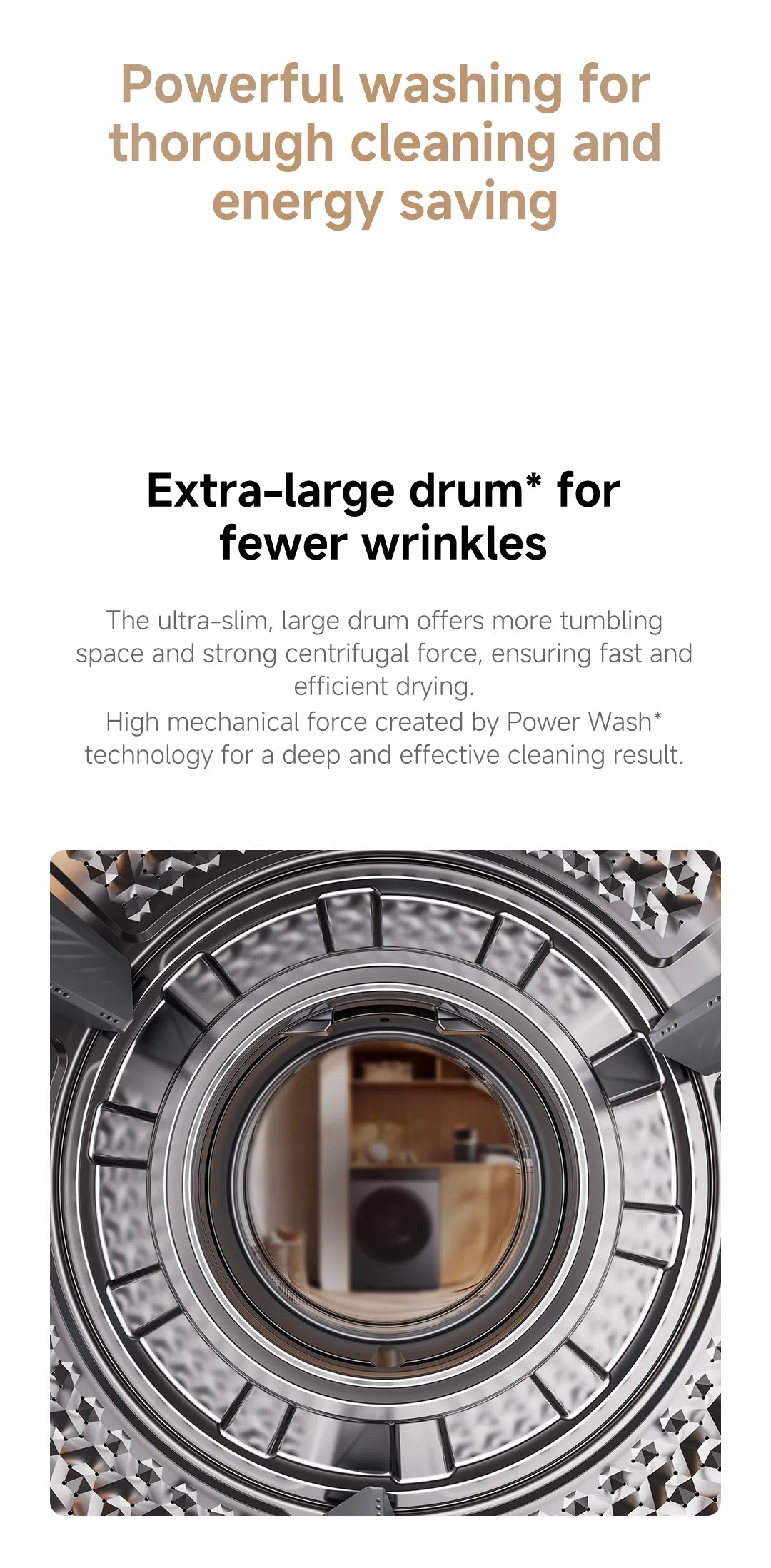 Xiaomi Mijia Front Load Washer & Washer Dryer | 10.5kg |Steam Sterilization, Ultra-Slim, Smart Control, 2Y Warranty