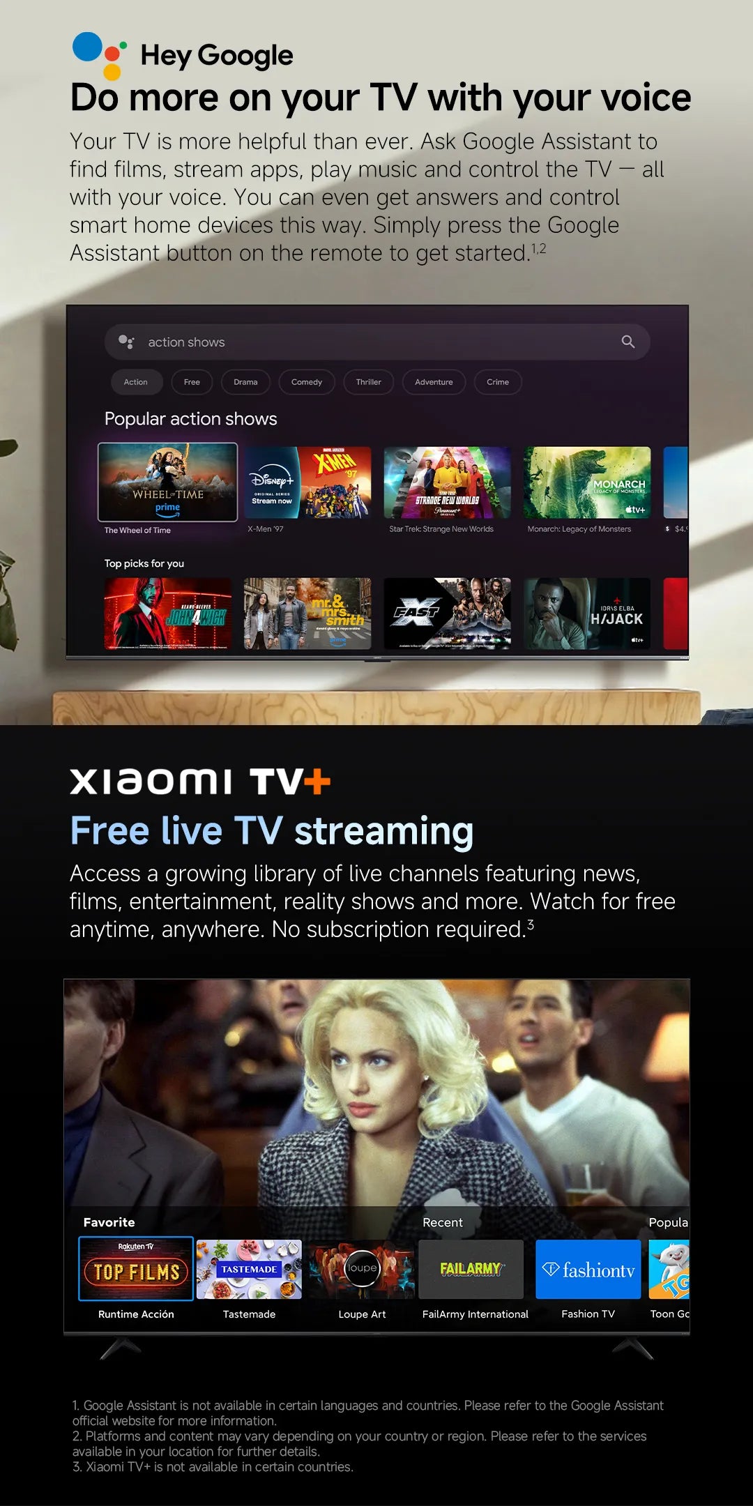 Xiaomi TV S Mini LED Series 2026 | 55"/65"/75"/85''/98'' 4K Smart TV