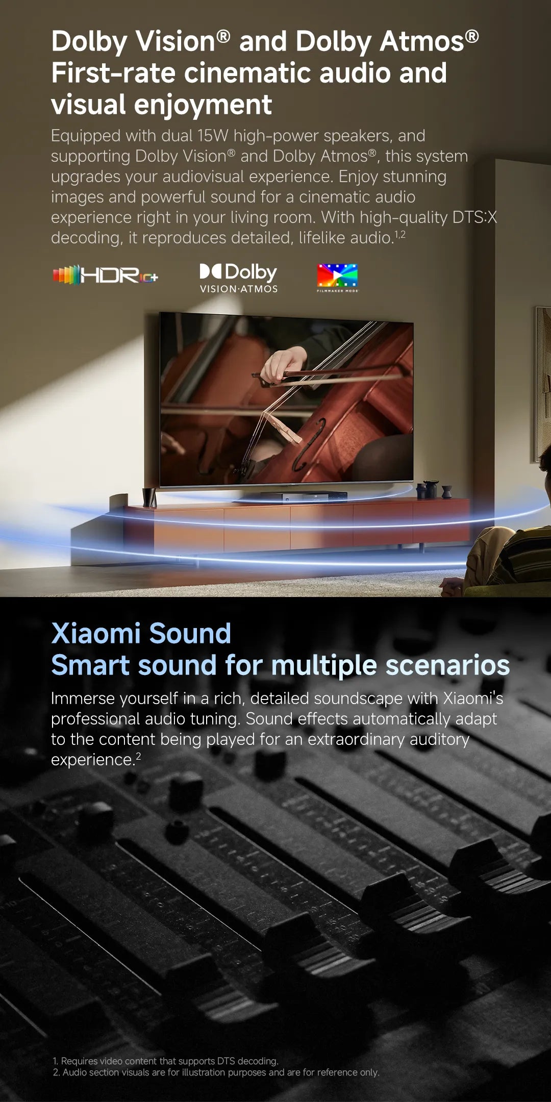 Xiaomi TV S Mini LED Series 2026 | 55"/65"/75"/85''/98'' 4K Smart TV