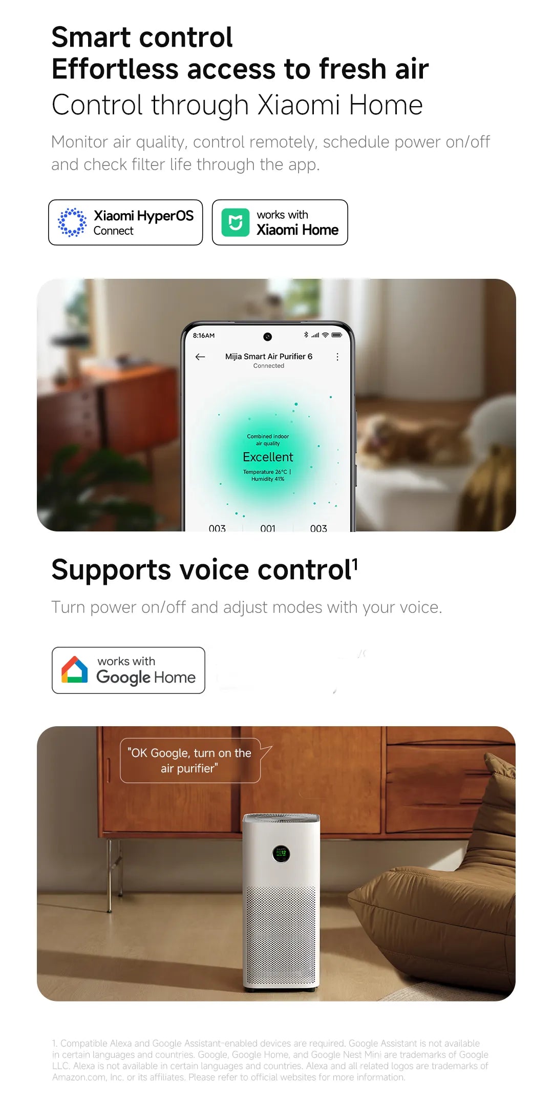 Xiaomi Mijia Smart Air Purifier 6