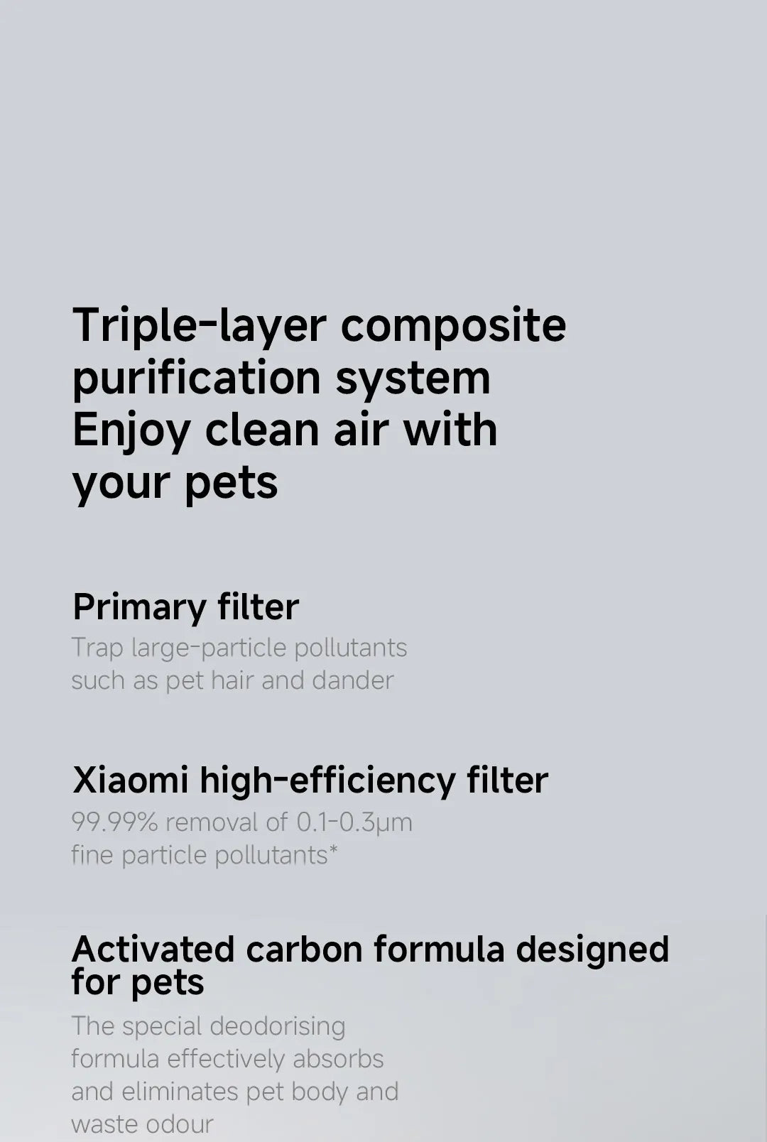 Xiaomi Smart Pet Care Air Purifier