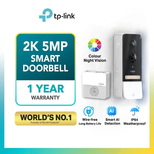 Tapo Smart Battery Video Doorbell Tapo D230S1