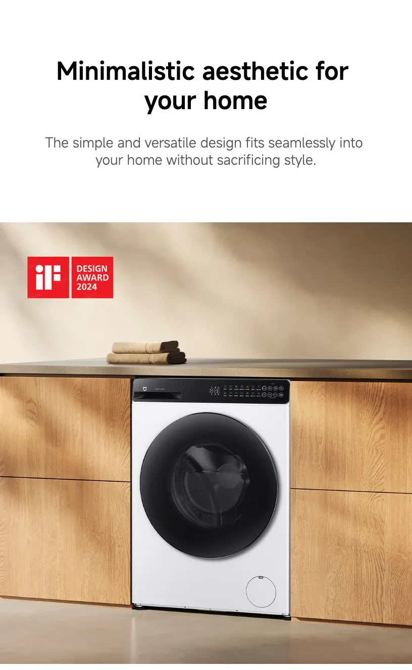 Xiaomi Mijia Front Load Washer Dryer 9kg | Washing Machine 9kg Large Capacity Fast Drying | FREE DELIVERY & INSTALLATION