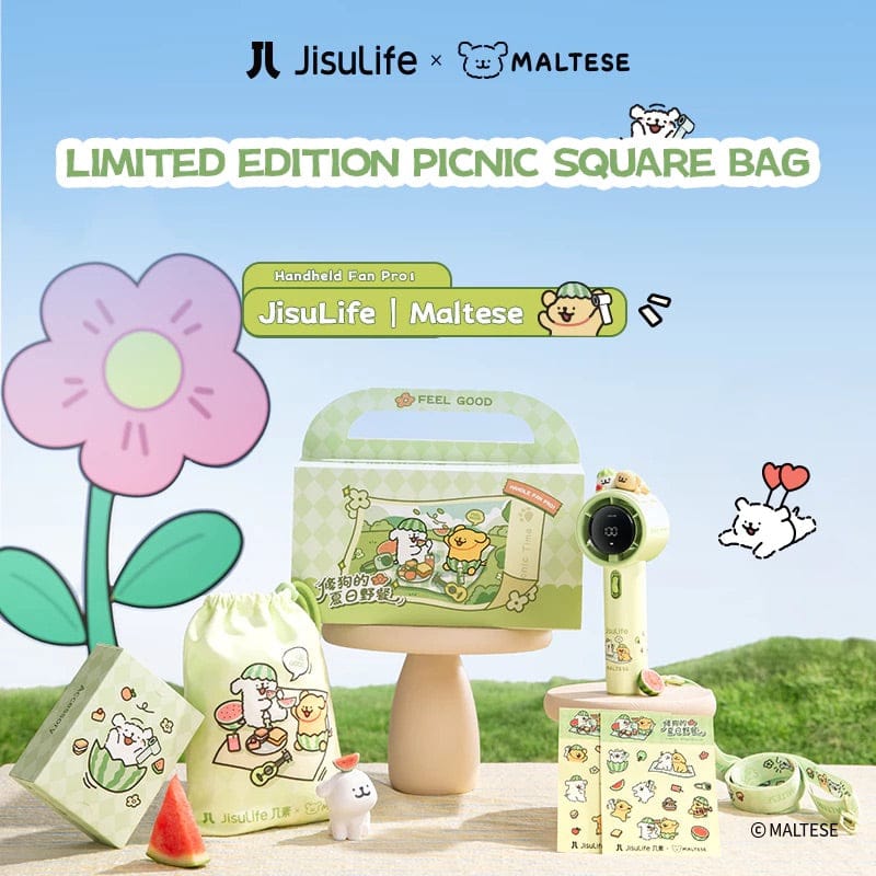 JISULIFE x Maltese Pro1 Limited Edition Ultra-High-Speed Handheld Fan