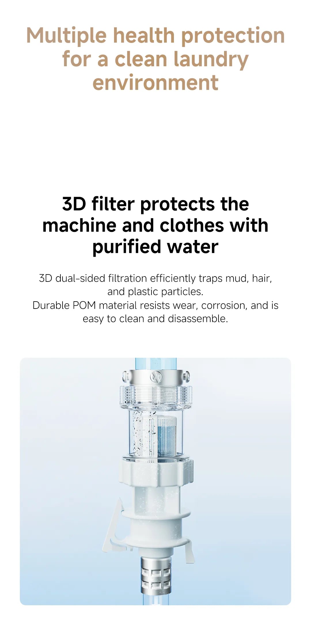 Xiaomi Mijia Front Load Washer & Washer Dryer | 10.5kg |Steam Sterilization, Ultra-Slim, Smart Control, 2Y Warranty