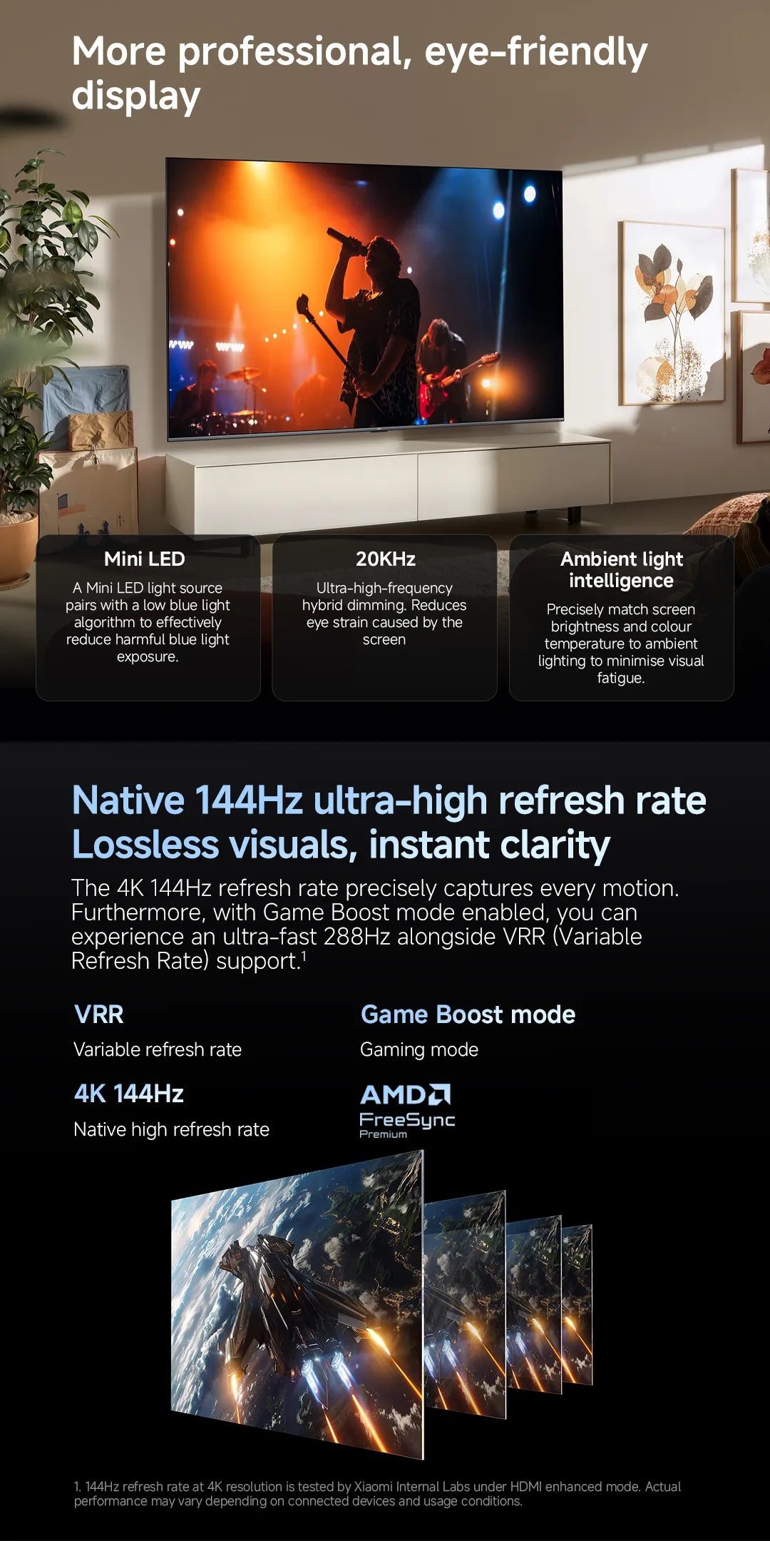 Xiaomi TV S Mini LED Series 2026 | 55"/65"/75"/85''/98'' 4K Smart TV