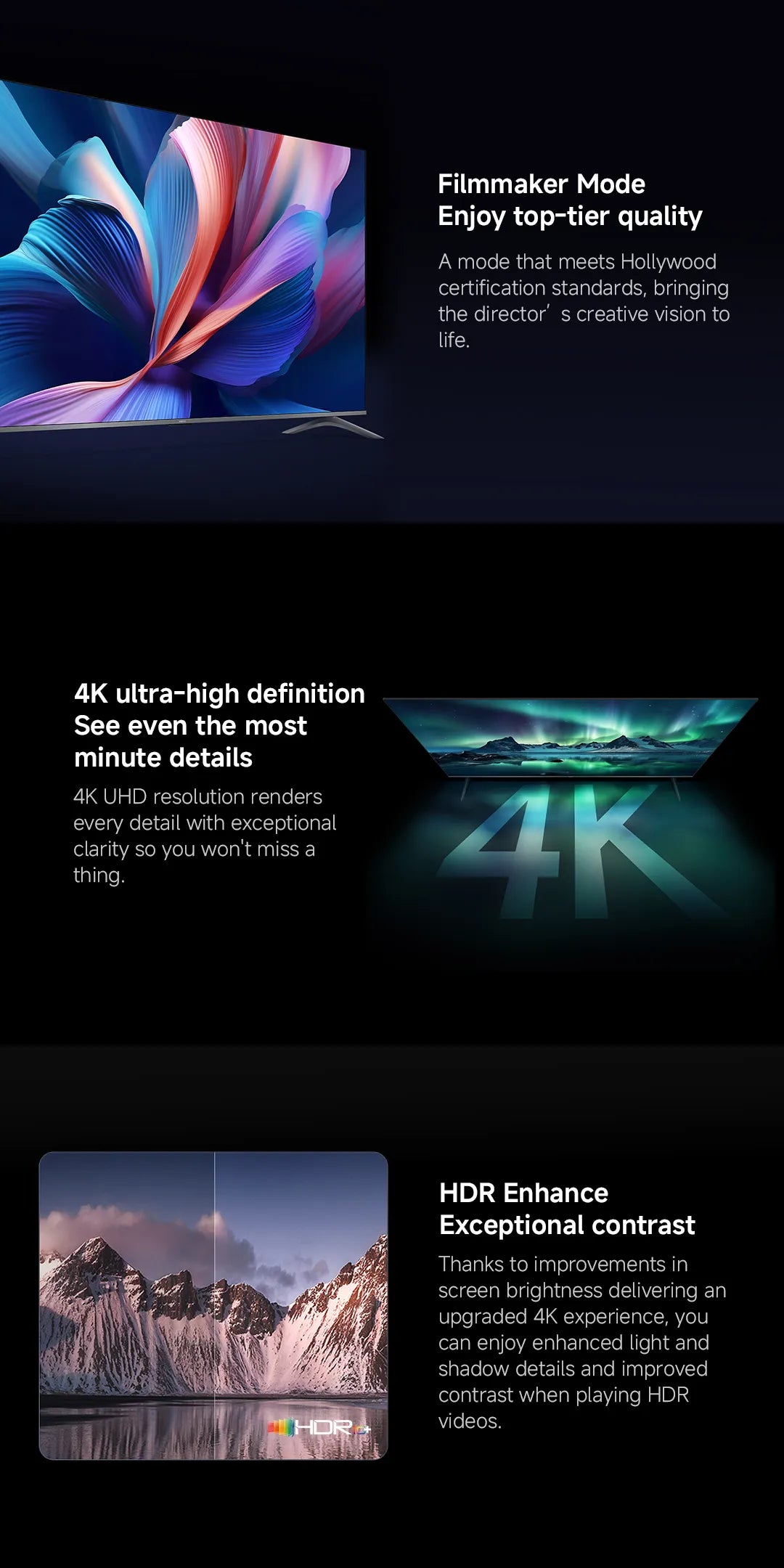 Xiaomi TV A Pro 2026 Series | 43''/55''/65''/75‘’ 4K QLED display