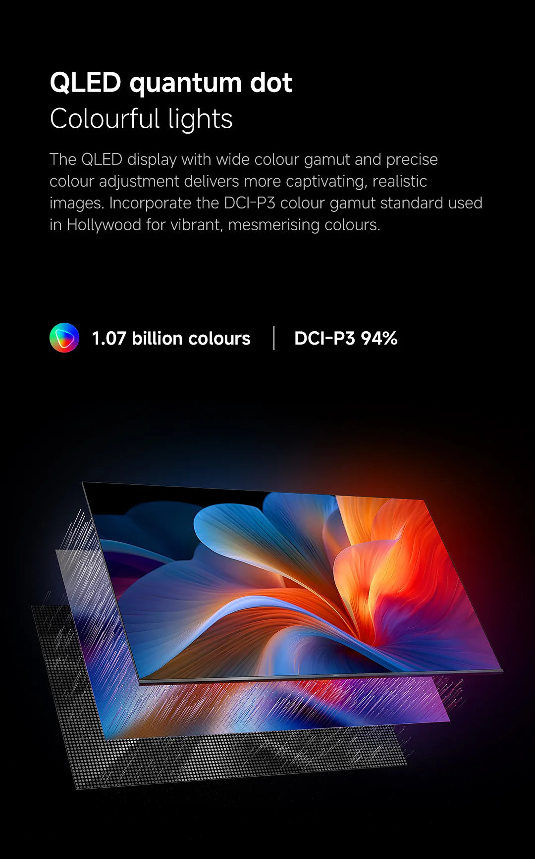Xiaomi TV A Pro 2026 Series | 43''/55''/65''/75‘’ 4K QLED display