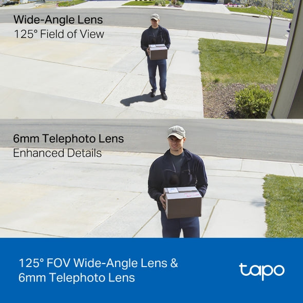 TC34 / C246D Indoor/Outdoor Dual Lens Pan/Tilt Security Camera