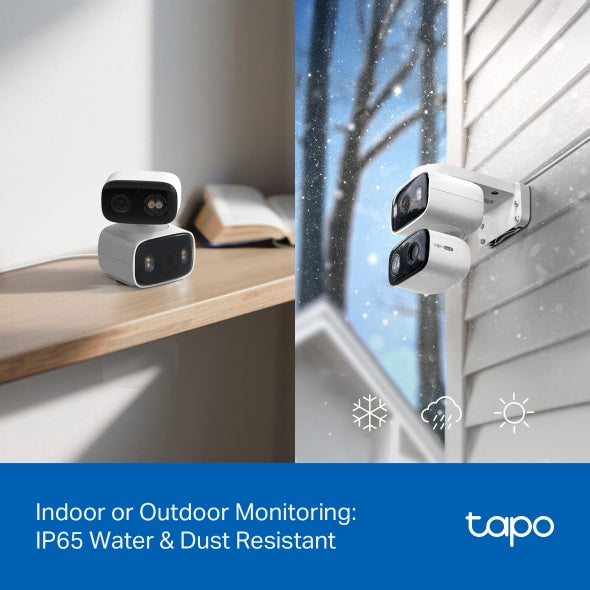TC34 / C246D Indoor/Outdoor Dual Lens Pan/Tilt Security Camera