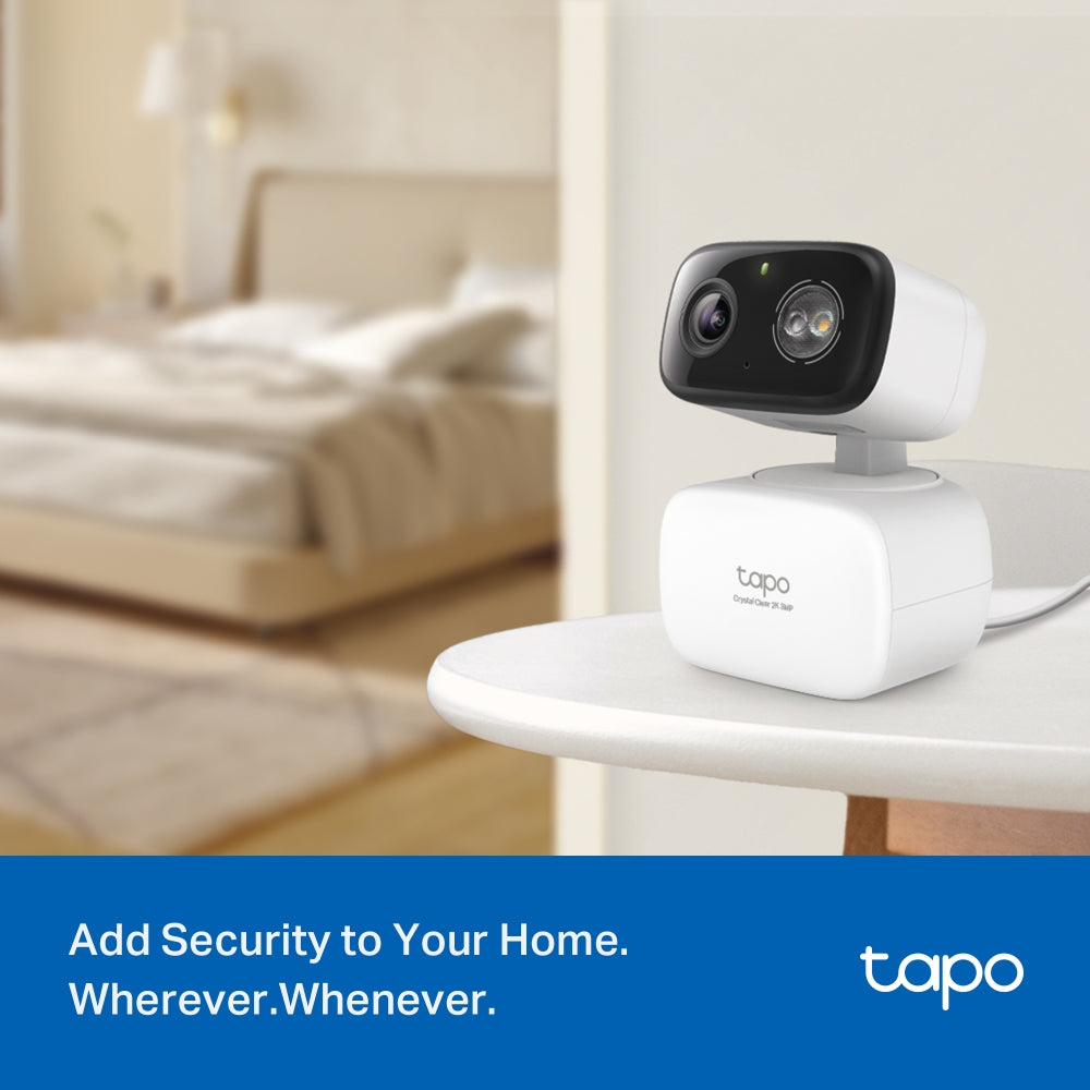 TP Link TAPO C216 Indoor Outdoor CCTV Camera AI Motion Detect Baby Cry Monitor 512GB Storage 2K 3MP