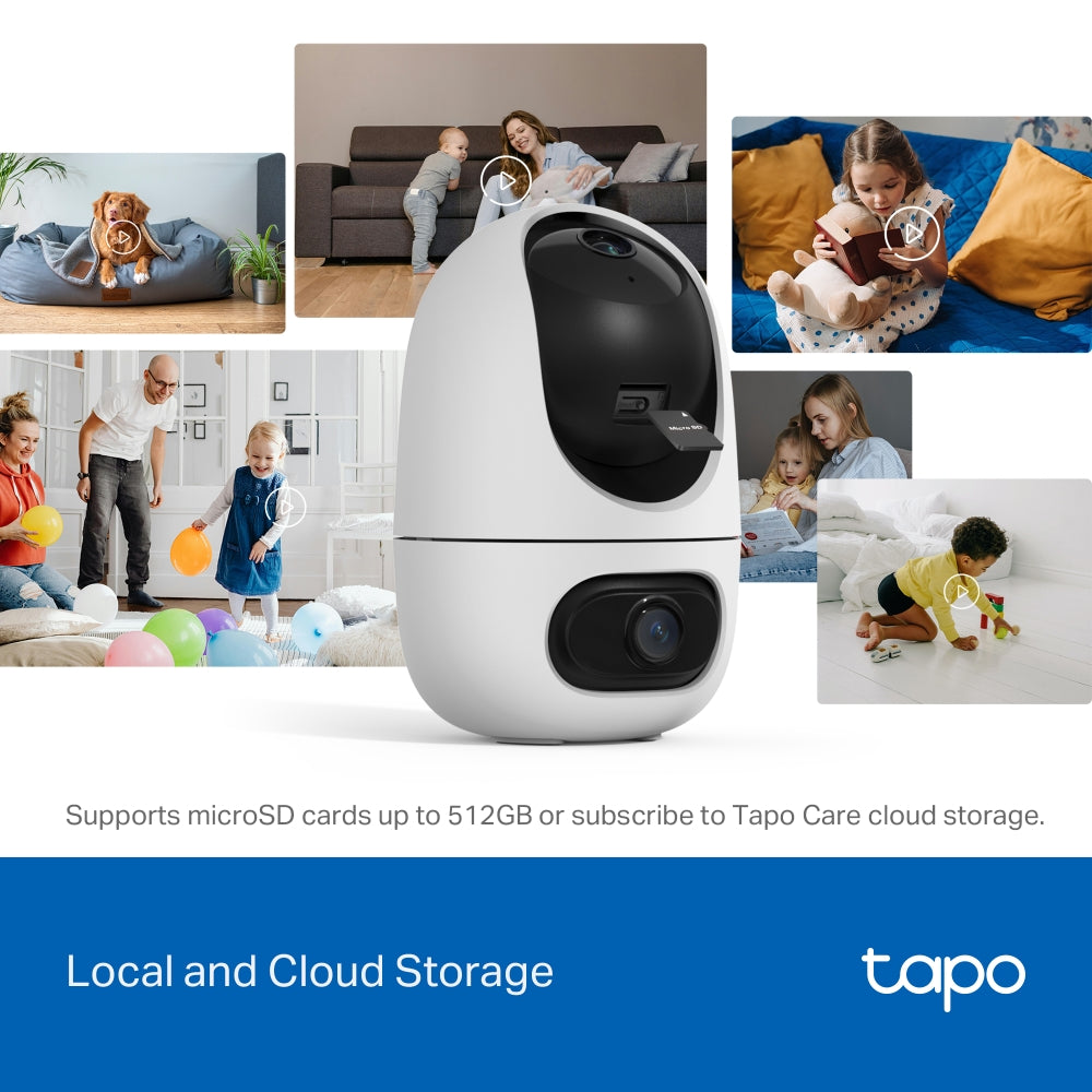 Tapo C245D Dual Lens Pan/Tilt Security Camera