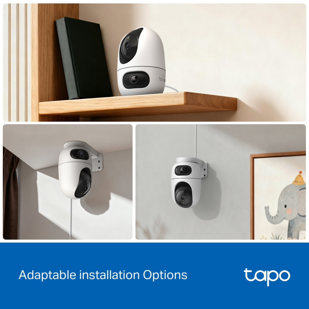 Tapo C245D Dual Lens Pan/Tilt Security Camera