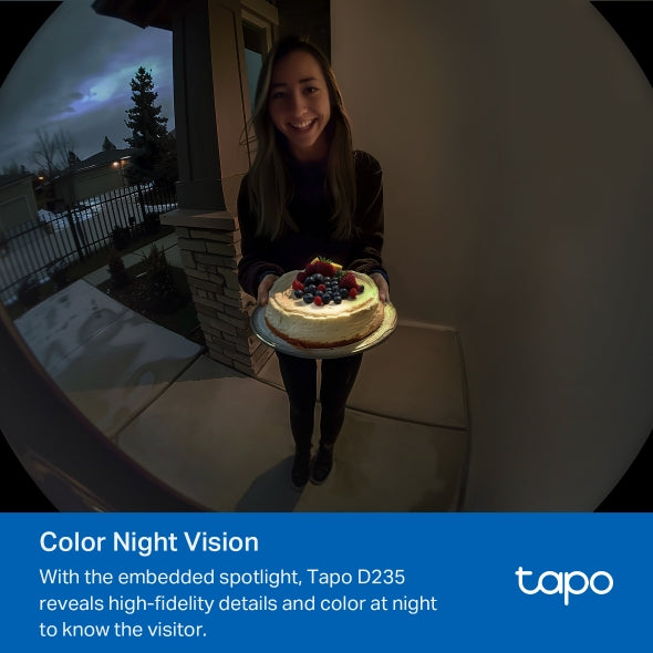 Tapo D235 Tapo Video Doorbell Camera