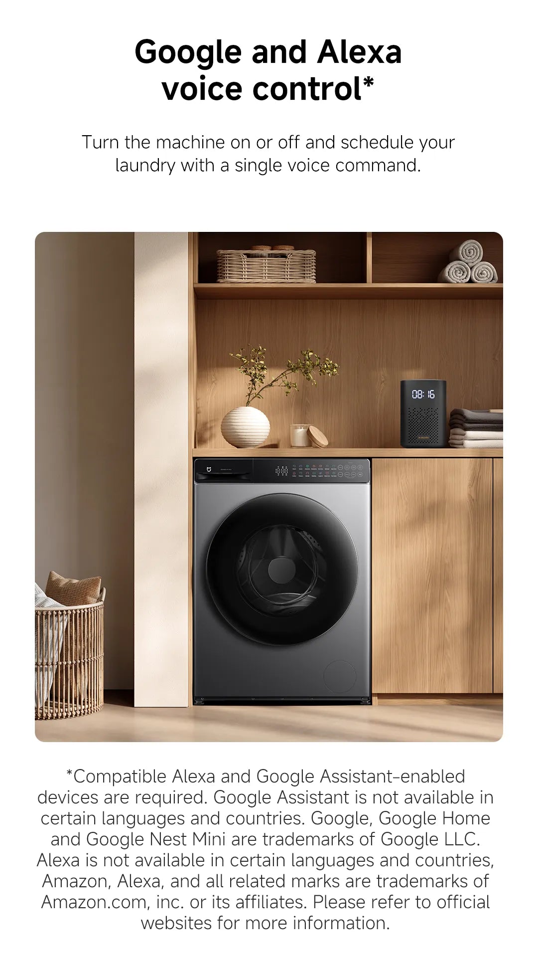 Xiaomi Mijia Front Load Washer & Washer Dryer | 10.5kg |Steam Sterilization, Ultra-Slim, Smart Control, 2Y Warranty