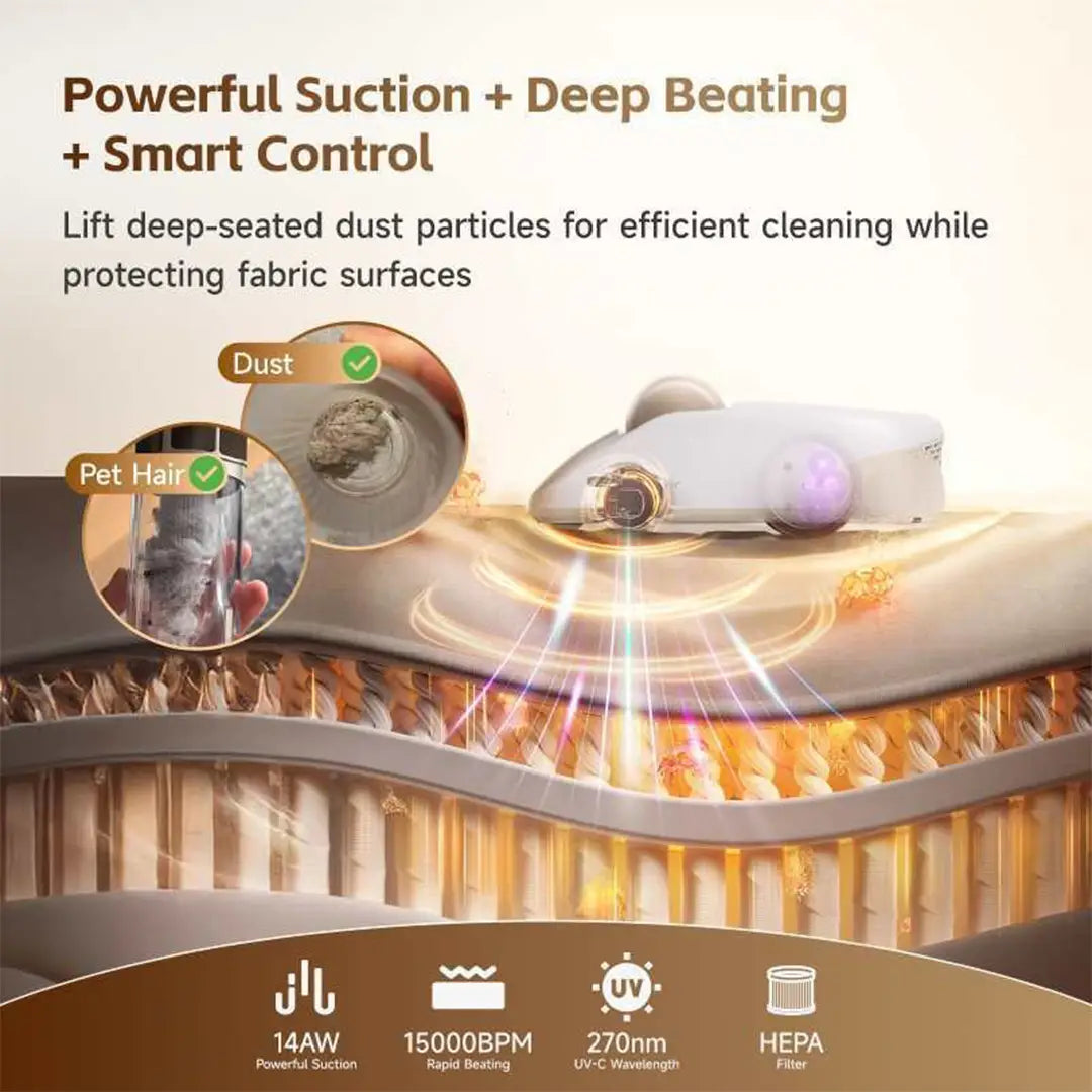 CREATULIZE X1 Robot Bed Vacuum Cleaner