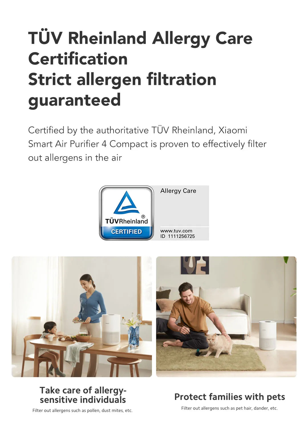 Xiaomi Smart Air Purifier 4 Compact