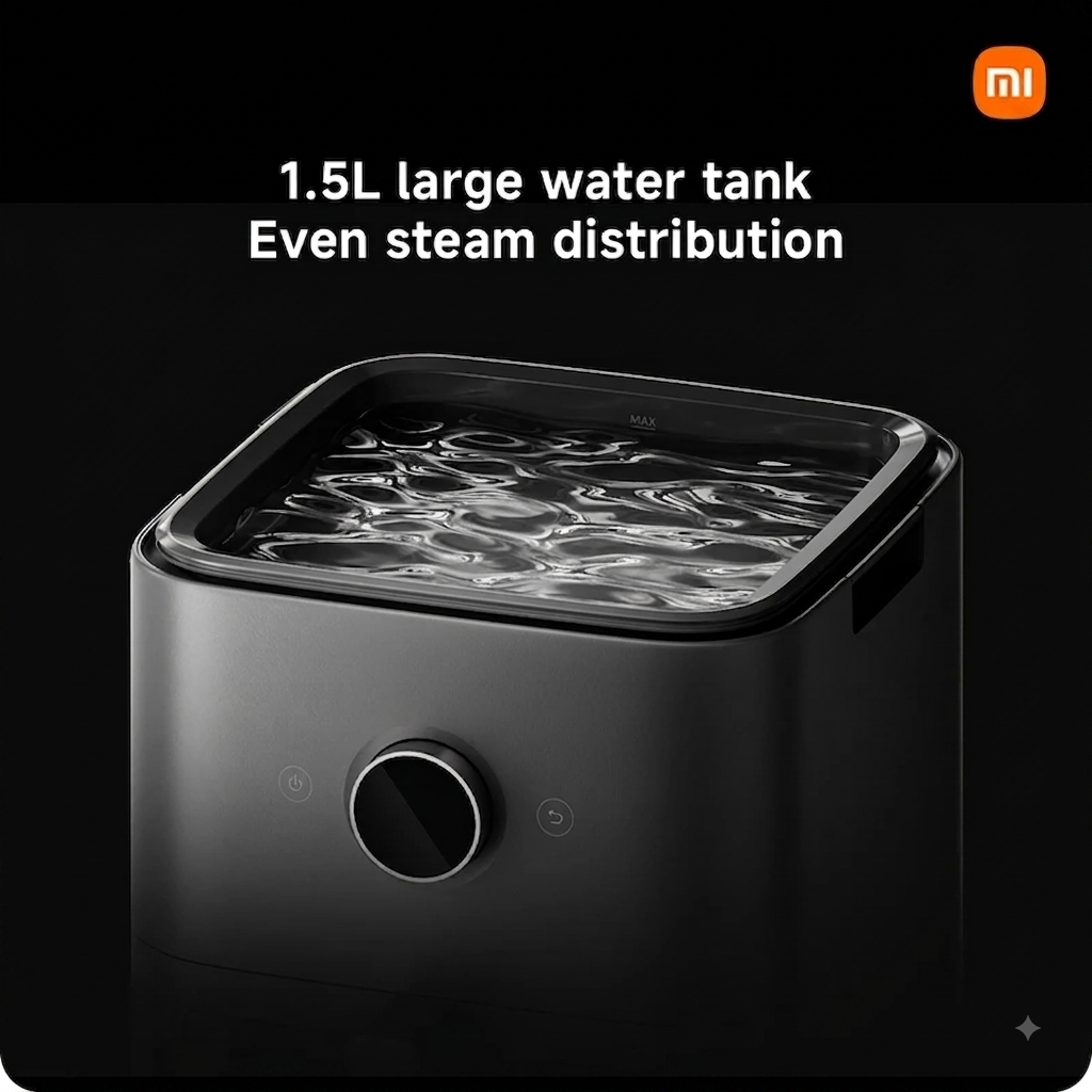 Xiaomi Mijia 7L Large Digital Airfryer Steamer Combo