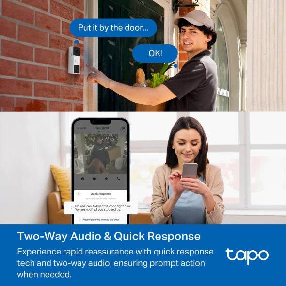 TD21 / D210 Tapo Video Doorbell Camera