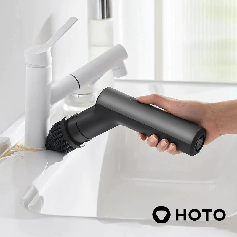HOTO Multi-Brush Electric Spin Scrubber