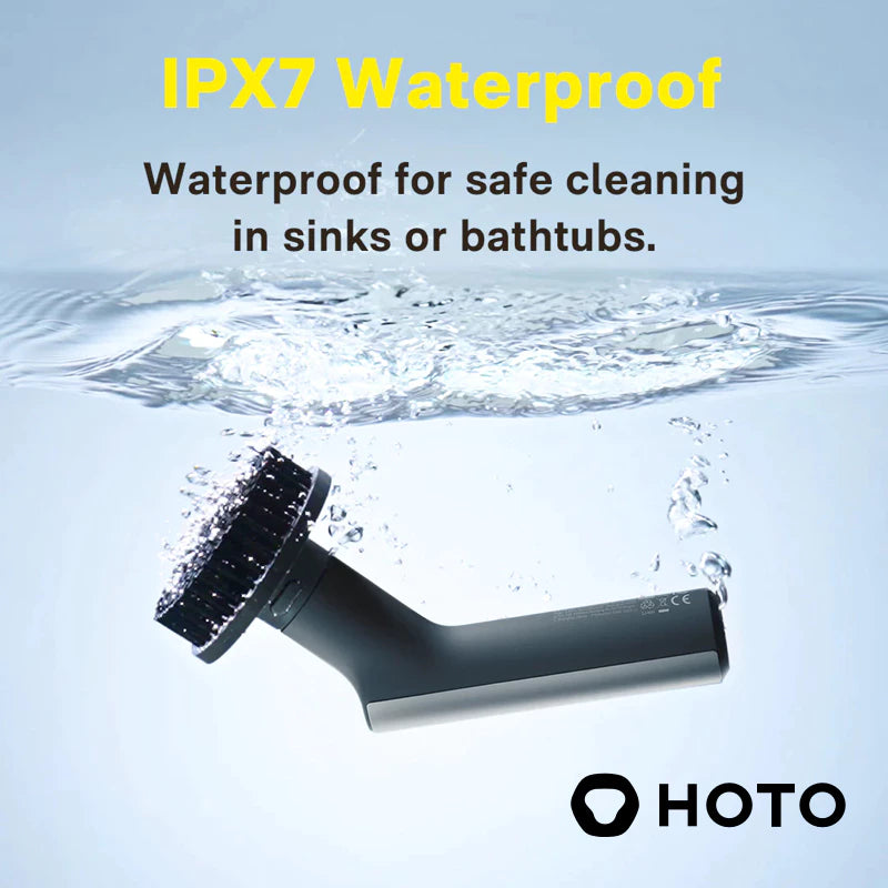 HOTO Multi-Brush Electric Spin Scrubber