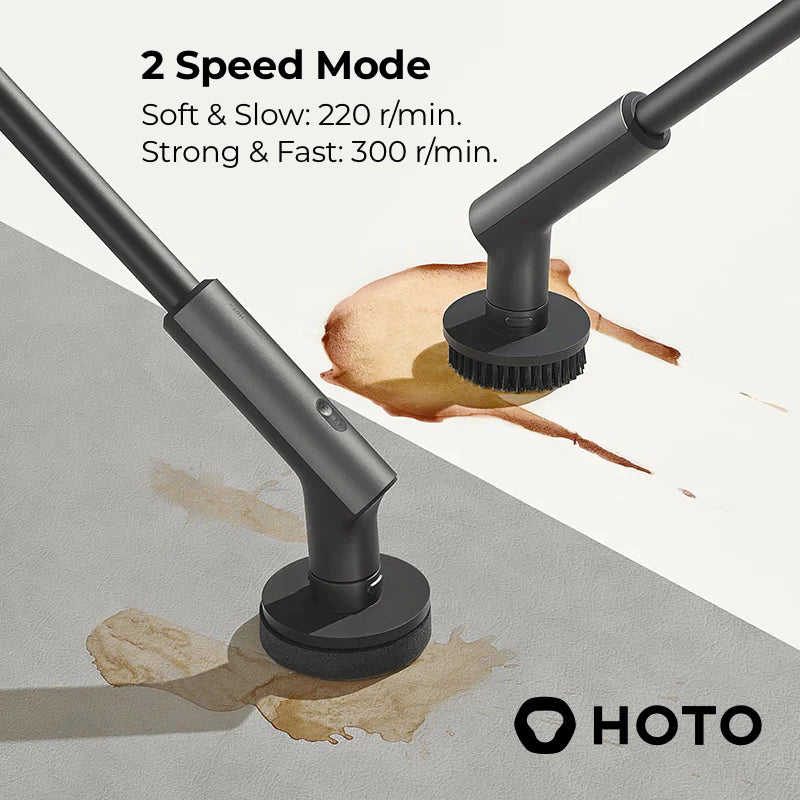 HOTO Multi-Brush Electric Spin Scrubber