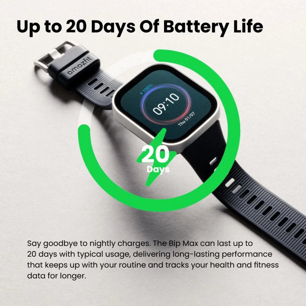 Amazfit Bip Max Fitness Smartwatch
